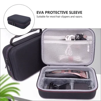 1PC Hair Clipper Uzglabāšanas Kaste EVA Skuveklis Soma Ieveidošanas Instrumentu somiņa