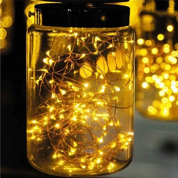 2M LED String Gaismas Vara Stieples Pasaku gaismu, Nakts Gaismu Ziemassvētku Vainags Istaba Guļamistaba Iekštelpu Kāzu Dekorēšana Lampas