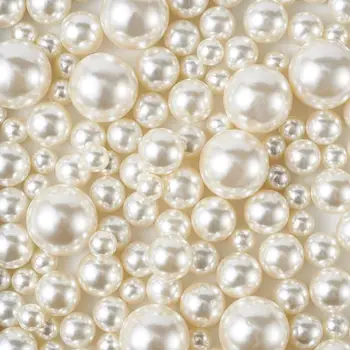 3-20mm ABS Pērle vairumtirdzniecības DIY roku darbs dubultu caurumu apaļas pērles beadedpearl krelles rotaslietas pieņemšanas krelles, aksesuāri