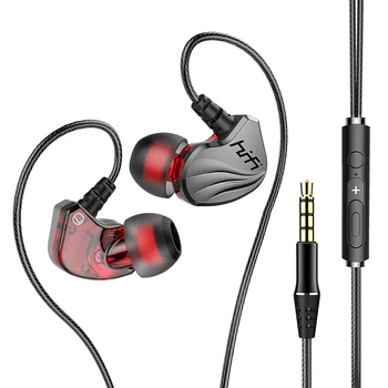 3.5 mm austiņas ar vadu, bass earbuds, stereo austiņas, mūziku, spēles, austiņas ar mikrofonu Samsung iPhone 11 austiņas