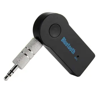 3,5 mm Ligzda AUX, Wifi, Bluetooth saderīgu Adapteris brīvroku Zvanu Adapteri Auto Mūzikas Uztvērējs Ar USB Kabeli
