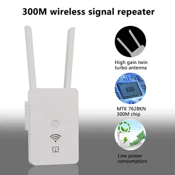 300 Mbps, WiFi Signāla Diapazons Pastiprinātājs Tīkla Paplašinātājs Gab Interneta Repeater