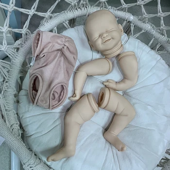 Atdzimis Komplekts 21 Collas Mīksta Vinila Alisha Bērnu Leļļu Komplekti Reāli Jaundzimušo Bērnu Lelle DIY Unpainted Tukša Lelle Komplekti Bonecas Bebe