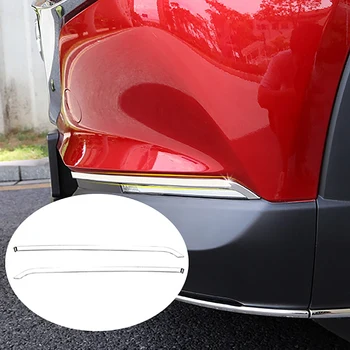 Auto Hromēti Priekšējie Miglas lukturi Uzacu Vāciņš Melns, Uzlīmes, Dekorē Apdares Līstes priekš Mazda CX-30 CX30 2020 2021