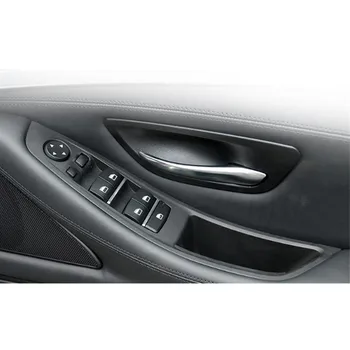 Auto labā Roka Disku Interjera Iekšējo Durvju Roktura Paneļa Vāku Bēšs Melns Sarkans-Vīna BMW 5 series F10 F11 F18