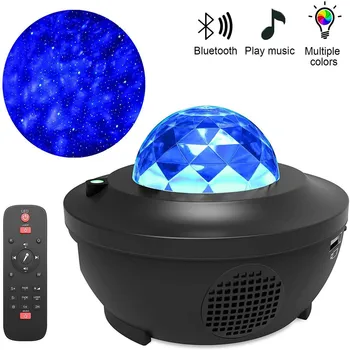 Bluetooth Mūzikas Led Projekcijas Lampa Tālvadības Bluetooth, Wifi Smart Zvaigžņu Projektors Gaismas Led Zvaigžņotām Debesīm Projekcijas Gaismas