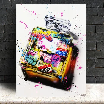 Candy Mašīna Grafiti Mākslas Plakāti un Izdrukas uz Audekla Sienas Glezna Iela Sienas Mākslas Ainu, viesistaba, Mājas Dekoru