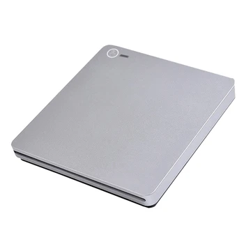 CD/DVD disku Rakstītājs, Dual-Port Slot-Loading USB3.0/Type-C Ārējo Mobilo Optisko Disku