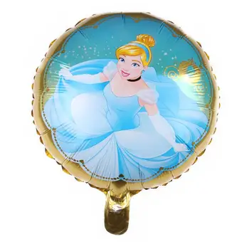 Disney Princese Meitene Dzimšanas dienas Balons sniegbaltīte Aurora Ariel Belle puse rotājumi baby dušas hēlija balonu, Bērnu rotaļlietu Globos