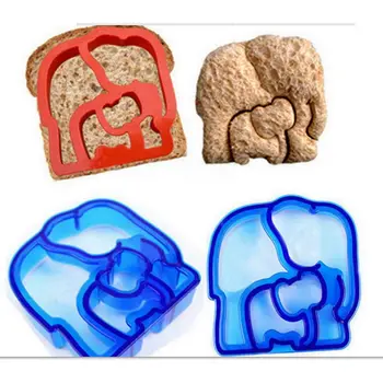 DIY Maizes Sendvičs Kuteris Pelējuma Toast Maizes Karikatūra Pieņemšanas Pelējuma Cepumu Plastmasas Griešanas Pelējuma Bērniem Pusdienas Maker Gudrs Forma