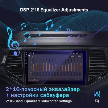 EKIY Blu-ray IPS DSP Android10 Auto Multimedia Player 4G+64G Par Suzuki Swift 2010-2016 Stereo Auto radio Navigācija GPS Carplay