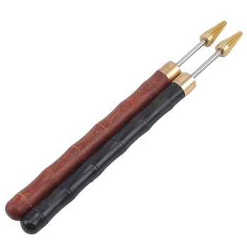 Eļļas Glezna Pildspalvu DIY Leathercraft Ātri Malas Misiņa Galvas Ādas Malas Pildspalvu Aplikatoru Malas Krāsu Rullīti Pildspalvu Augšējās Malas, Krāsošanas Instrumenti,