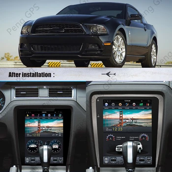 Ford Mustang 2010 - Android Auto Radio Stereo Multimedia Player Autoradio Tesla Stila Audio PX6 GPS Navi Galvas vienības