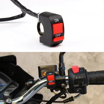 Interruptor Moto Motociklu Slēdzi, Elektriskā Kill Switch Motociklu Aksesuāri, Detaļas Interruptores Stūres Lukturu Slēdzi