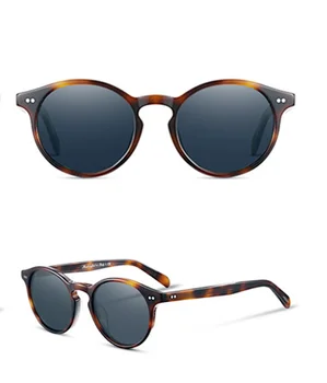 Jauns Vīriešu un Sieviešu Saulesbrilles OV5241 Elins augstas Kvalitātes Retro Kārtu Vintage Saules Brilles Polarizētās lēcas, Brilles UV400 Vadītāja