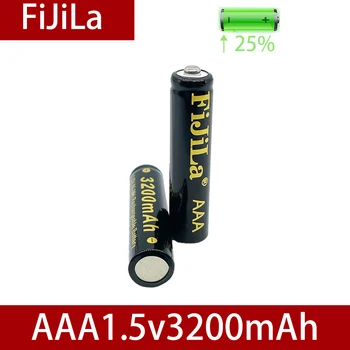Jauns Zīmols AAA Baterijas 3200mAh 1,5 V Alkaline AAA uzlādējamās baterijas Tālvadības Rotaļlieta gaismas Batery