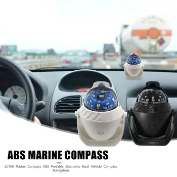 Jūras jūras Kompass Pārnēsājamo Elektronisko Laivu, Kuģu, Auto Transportlīdzekļa Kompass Pozicionēšanas Navigācijas Āra Auto Piederumi