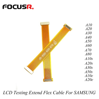 LCD Ekrāns Testa Pagarināts Flex Kabelis Testēšanas Lentes Samsung A10 A20 A30 A50 A70 A10s A20s A30s A50s Mobilo Telefonu Flex Kabeļi