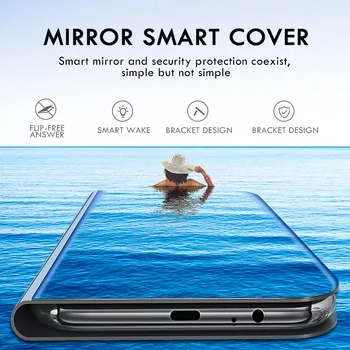 Luksusa Spogulis, Pārsegs Vāks LG V30 Plus Pro V40 V50 G8 Q60 K50 K50S K60 K61 K41S K51S Samta 5G K42 K52 Anti-fall Smart Case