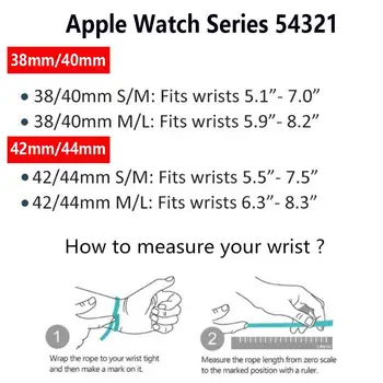 Magnētiskās Cilpas Siksnas Apple skatīties Joslas 42 mm 38mm 42mm Nerūsējošā tērauda Metāla jostas correa aproce iWatch 3 4 5 zviedrija 6 40mm 44mm