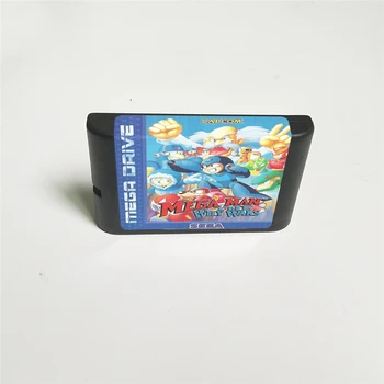 Mega Cilvēks Wily Kari - EUR Segtu Ar Mazumtirdzniecības Kastē 16 Bitu MD Spēles Karti Sega Megadrive Genesis Video Spēļu Konsole