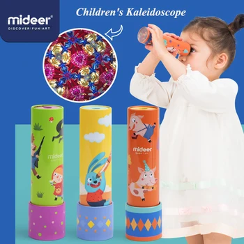 MiDeer Kaleidoskops Rotaļlietas 2-4 Gadus Veco Klasisko Rotaļlietas Bērniem Puzzle Rotaļlietas Kaleidoskops Unisex Radošu Vecāku-bērnu Mijiedarbība