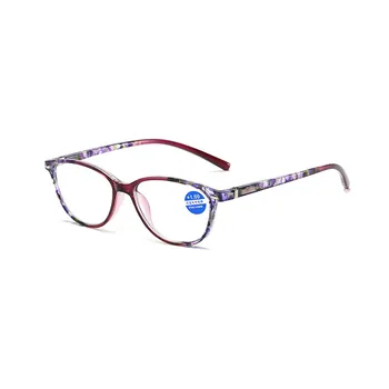 Modes Plastmasas Lasīšanas brilles Vīrieši Sievietes Anti-zila Gaisma Augstas Izšķirtspējas dāmas Presbyopic Brilles +1.0 +1.5 +2.0 līdz +3.5 +4