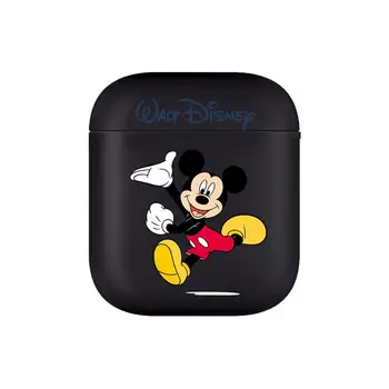 Mīlestība Pīļu Mickey Minnie Mouse Mīksta Silikona Gadījumos Apple Airpods 1/2 Aizsardzības Bluetooth Bezvadu Austiņas Vāks Apple