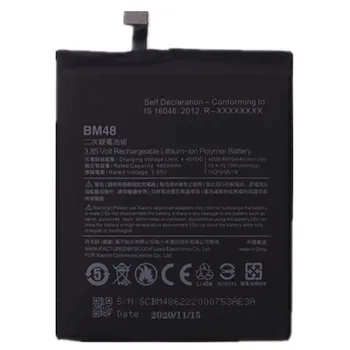 Par Xiaomi Mi 2. Piezīme Note2 Tālruņa Akumulatora BM48 4070mAh Augstas Kvalitātes Viedtālruņa Baterijas Nomaiņa Bateria