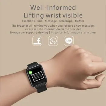 Q9 Smart Skatīties Vīrieši Mult Sporta Veidiem, Fitnesa Tracker Smartwatch APP Kustības, Sirdsdarbības Veselības Monitors Ūdensizturīgs IOS Android