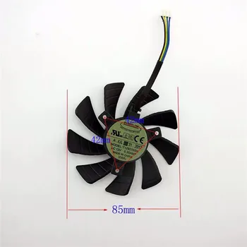 Rezerves Grafisko Karšu Dzesēšanas Ventilatoru T129215SH 4Pin Dzesētāja Ventilators GeForce GTX 1060 Mini 3GB ITX Remonta Komplekts