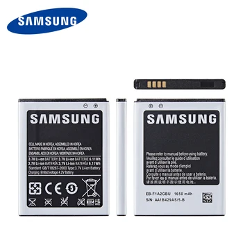SAMSUNG Oriģinālā EB-F1A2GBU 1650mAh Akumulators Samsung Galaxy S2 i9100 i9108 i9103 I777 i9105 i9100G i9188 i9050 B9062