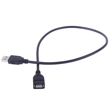 USB 2.0 Extension Extender Cable Sieviešu un Vīriešu Vadu Adapteri 0,3 M 0.5 M 1M 2M
