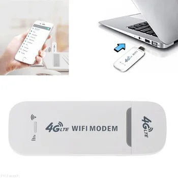 USB 4g Wifi Router Atslēgt LTE Modemu 3g, 4g, WiFi, Sim Kartes Auto Bezvadu Wi-Fi Dongle Tīkla Adapteris ar Sim Kartes Slots