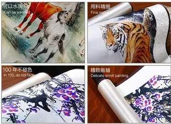Vecās modes ainavu glezniecības mākslas glezniecības Ķīnas tradicionālās mākslas glezniecības Ķīnas tintes painting20190813005