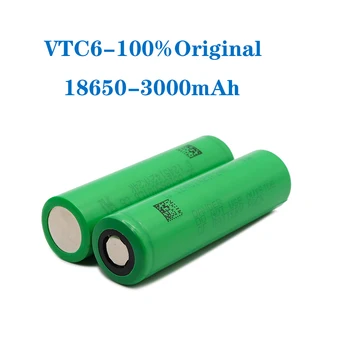 100GAB Sākotnējā 18650 akumulatoru VTC6 3,7 V 18650 3000mAh akumulators, lai us18650 vtc6 3000MAH 30A Laternu Rotaļlietas, Instrumenti,