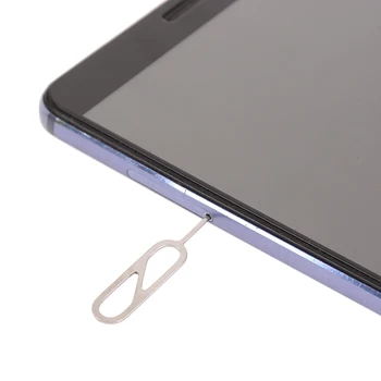 10pcs SIM Kartes Metāla Paplātes Noņemšanas Izvirzīto Pin Galvenais Instruments, ar Adatu IPhone Oppo Par Vivo, Lai Xiaomi
