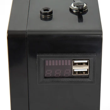 12V 20ah Litija baterija Uzlādējams ar BMS un Termināļa Āra USB Portable power bank Nodokļu paketi