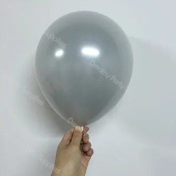 163pcs Pliks Baby Dušas Krēms Persiku Baloni Vainags Kafijas Ballon Arku Komplekts, Pelēks Globos Dzimšanas dienu, Kāzu Dekori Piederumi