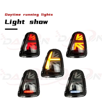 2GAB Automašīnas LED Aizmugurējie Gaismas BMW Mini Cooper R55 R56 R57 R58 R59 LED Taillight 2007. - 2013. gadam LED Bremžu Signāllukturis Atpakaļgaitas Gaismas 2007-2010