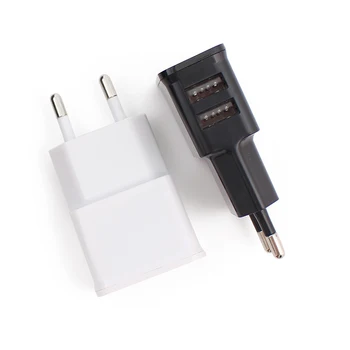 5V 2A Universal Strāvas Adapteris USB Dubultā USB Mobilā telefona lādētājs AC DC 5V Strāvas Adpater Piegādes Lādētājs iphone, ipad, ipod