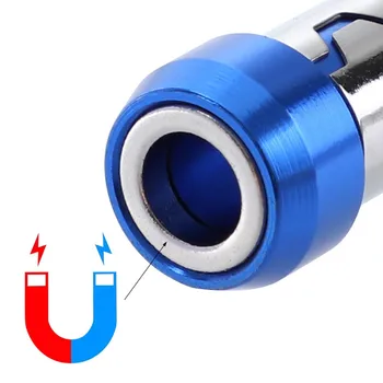 6.35 mm Skrūvgriezis Bitu Magnētisko Gredzenu Metāla Pretkorozijas Spēcīgu Magnetizer Skrūves Magnetizer Urbis Magnētisko Gredzenu