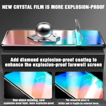 9D Hidrogelu Filmu Par Samsung Galaxy A01 A11 A21 A31 A41 A51 A71 Ekrāna Aizsargs M01 M11 M21 M31 M51 A21S M31S Filmu