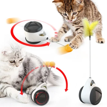 Akrobāts Šūpoles Rotaļlietas, Lai Kaķiem Kaķēns Interaktīvās Līdzsvaru Automašīnu Kaķis Pakaļdzīšanās Rotaļlieta Ar Catnip Funny Pet Produkti, Rotaļlietas, Catnip Bumbu