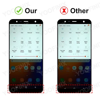 AMOLED Samsung Galaxy J4 Plus 2018 J4+ LCD SM-J415 J610 J6 Plus J6+ Displejs, Touch Screen Digitizer Displejs, Rezerves Daļas