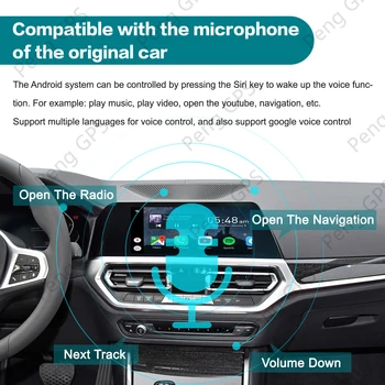 Apple Carplay AI 4. aile+ 128G Universālo Auto Android Multimediju Atskaņotāju Lodziņā Plug and Play Automātiska TV Kastē PRIEKŠ Mercedes Benz