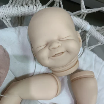 Atdzimis Komplekts 21 Collas Mīksta Vinila Alisha Bērnu Leļļu Komplekti Reāli Jaundzimušo Bērnu Lelle DIY Unpainted Tukša Lelle Komplekti Bonecas Bebe