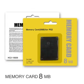 Augstas Kvalitātes 8MB 16 MB 32MB 64MB 128MB, 256MB Atmiņas Karti, Paplašināta Kartes Saglabāt Spēle Datu Stick Modulis Par Playstation 2 PS2
