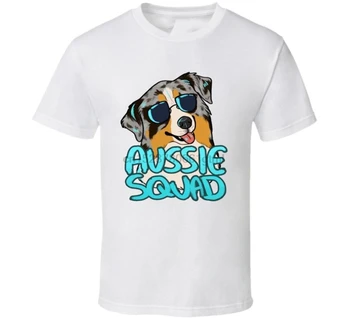 Austrālijas Ganu Suns T-Krekls Aussie Tee Karikatūra Vasaras Stils Tee Krekls
