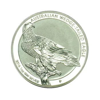 Austrālijas Ķīlis-jūras Ērglis Piemiņas Monētas Līdz 2016. Sudraba 1 Dolārs Kopēt Žetons